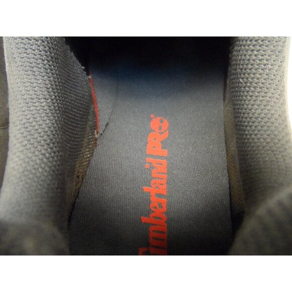 Timberland PRO Men's Low-Cut Intercept Steel Toe Work Shoes Grey/Orange Size 11W - Picture 7 of 8